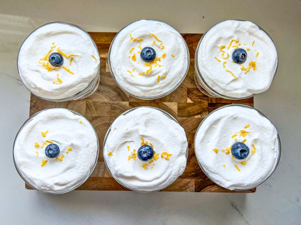 lemon blueberry oatmeal cups